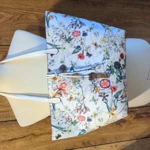 White Floral Tote Bag